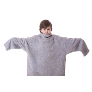 Как уменьшить свитер из шерсти